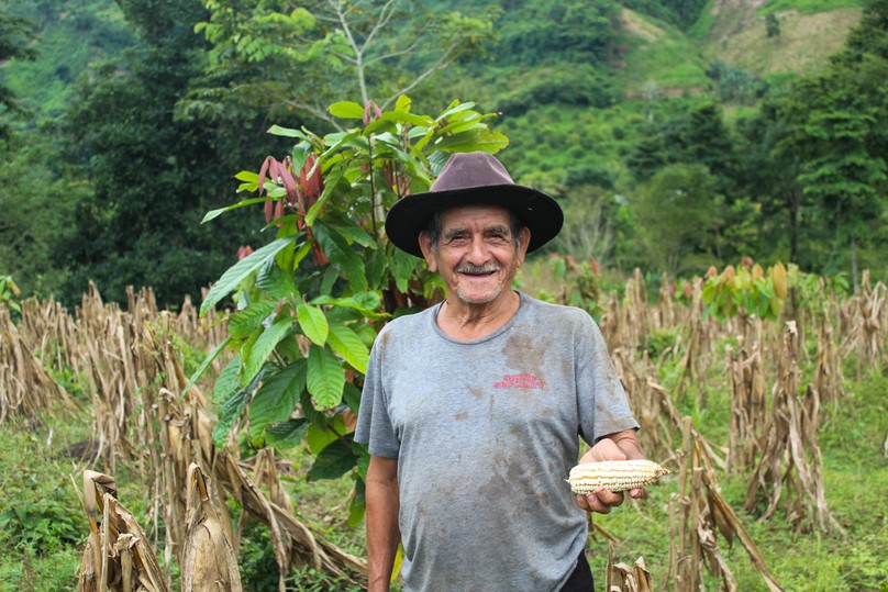 Kleinbauer in Honduras